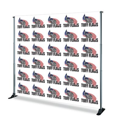 8'x8' Custom Step and Repeat Banner Kit